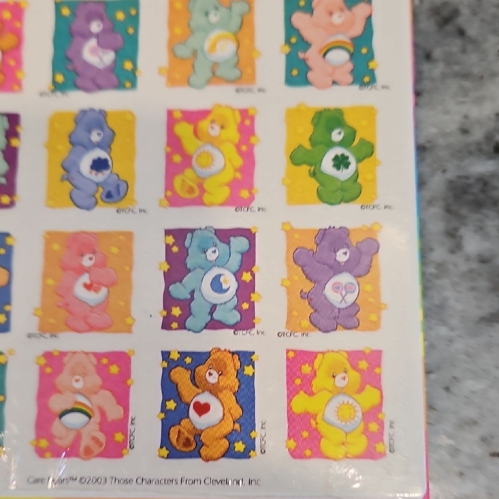 Care Bears Multicolor Sticker Collection - Picture 6 of 8